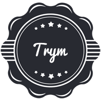 Trym badge logo