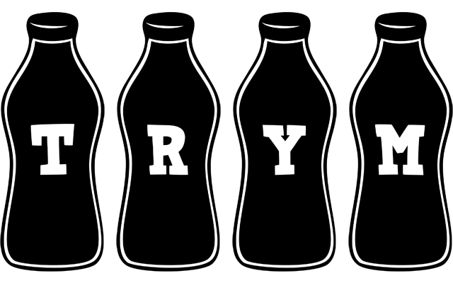 Trym bottle logo