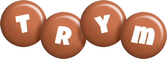 Trym candy-brown logo