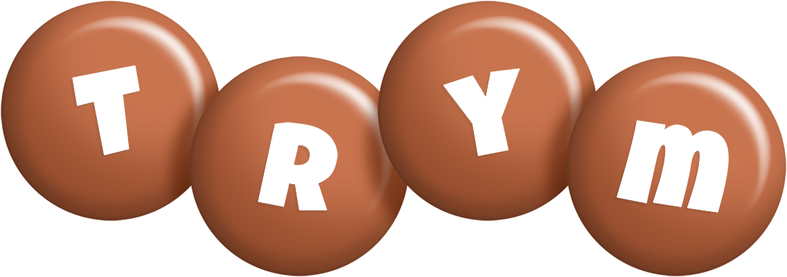 Trym candy-brown logo