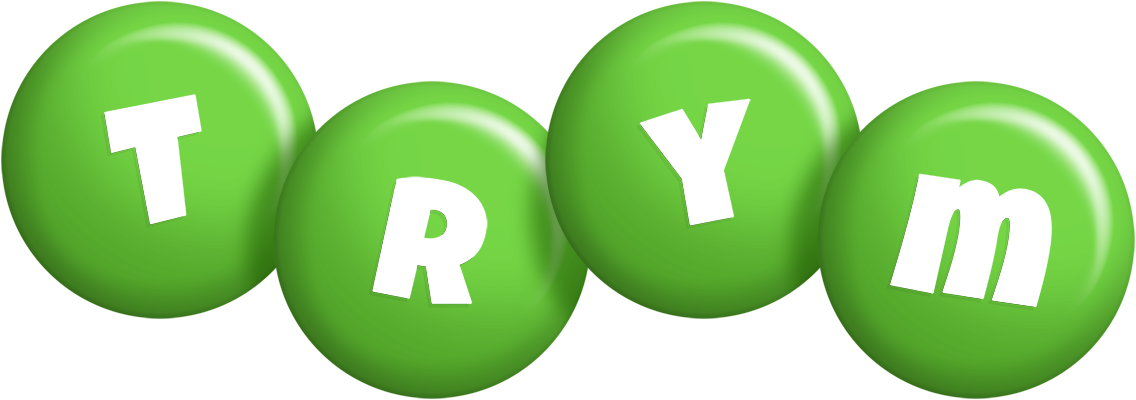 Trym candy-green logo