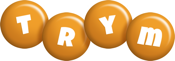 Trym candy-orange logo