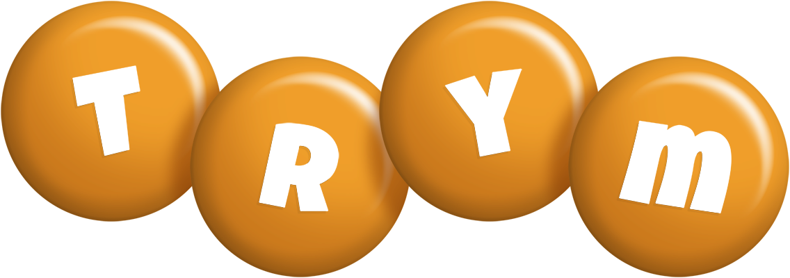 Trym candy-orange logo