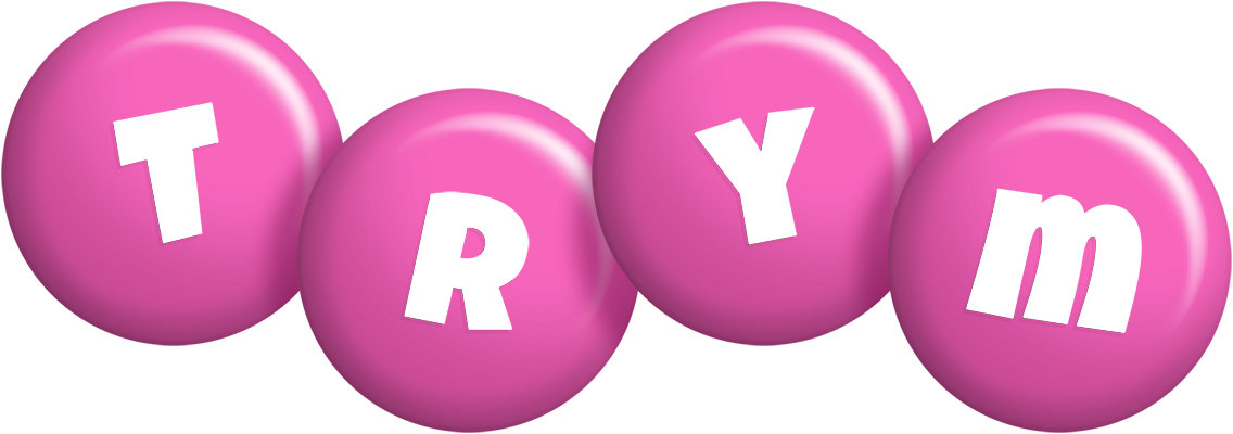 Trym candy-pink logo