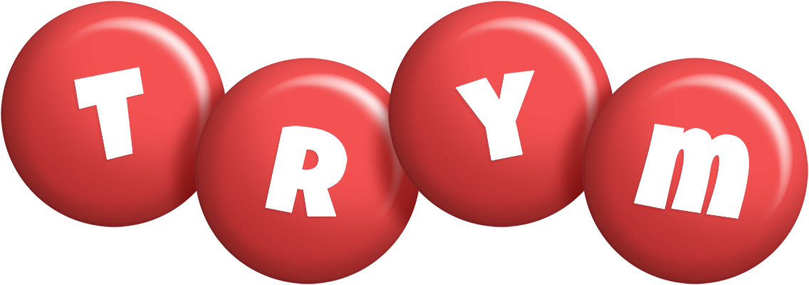 Trym candy-red logo