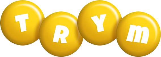 Trym candy-yellow logo