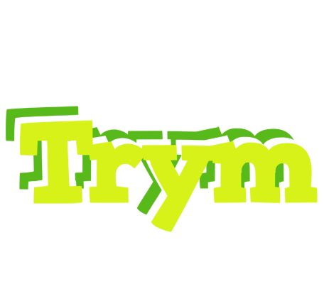 Trym citrus logo