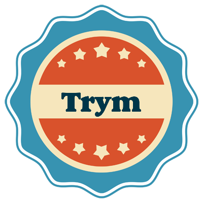 Trym labels logo