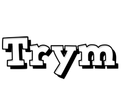 Trym snowing logo