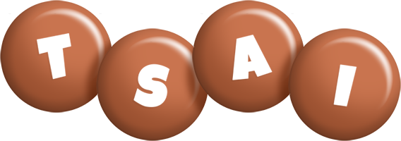 Tsai candy-brown logo