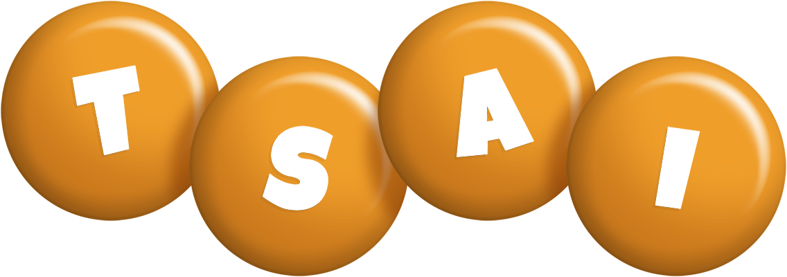 Tsai candy-orange logo
