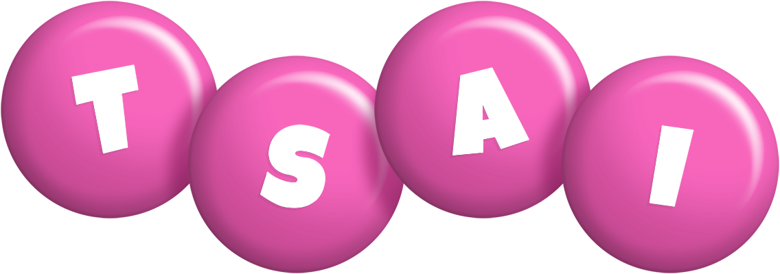 Tsai candy-pink logo