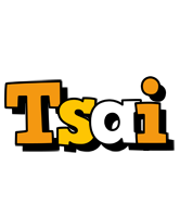 Tsai cartoon logo