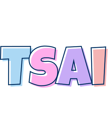 Tsai pastel logo