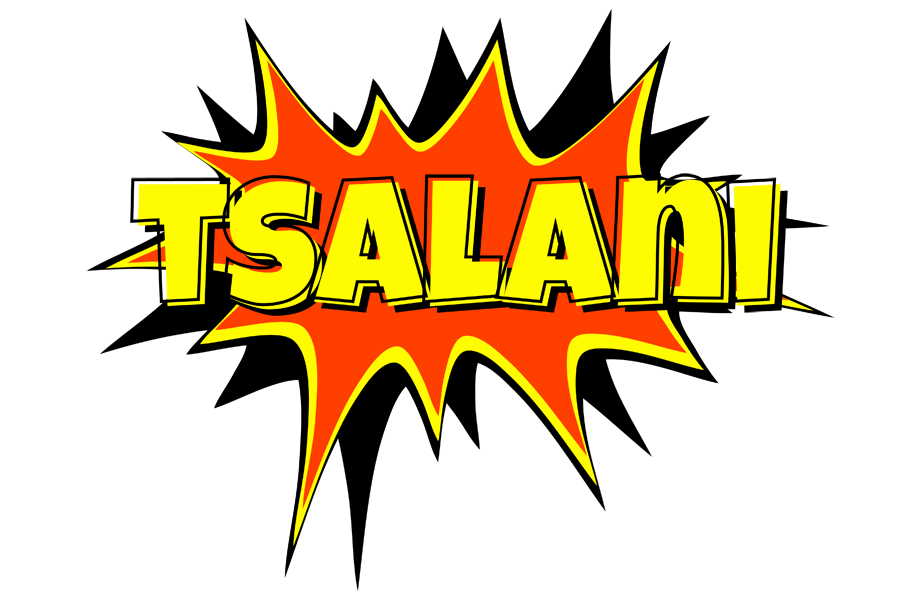 Tsalani bazinga logo