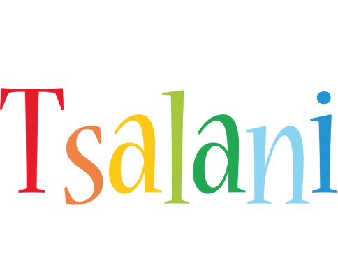 Tsalani birthday logo