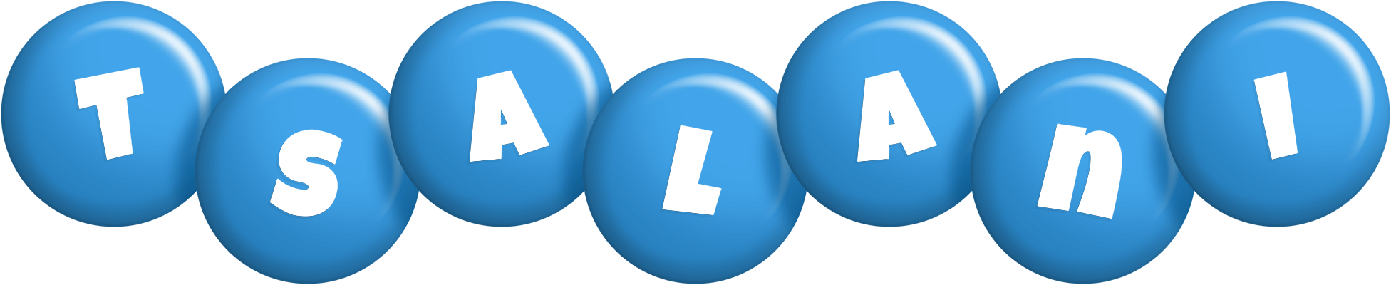 Tsalani candy-blue logo