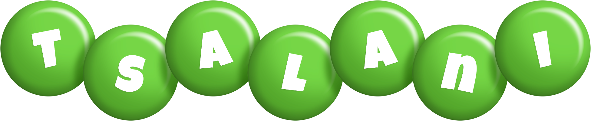Tsalani candy-green logo
