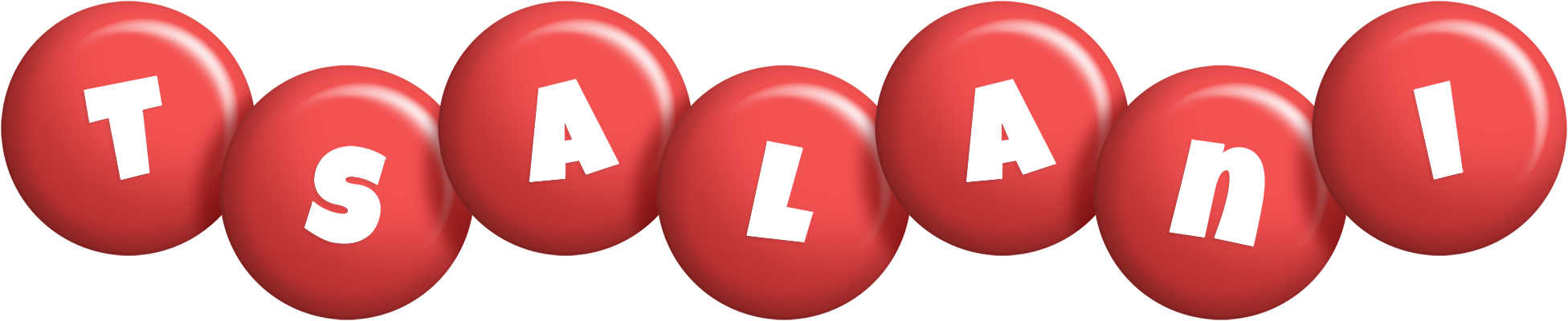 Tsalani candy-red logo