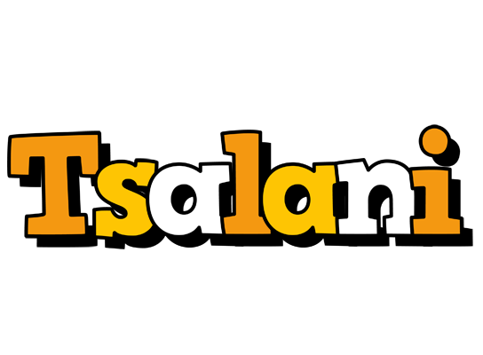 Tsalani cartoon logo