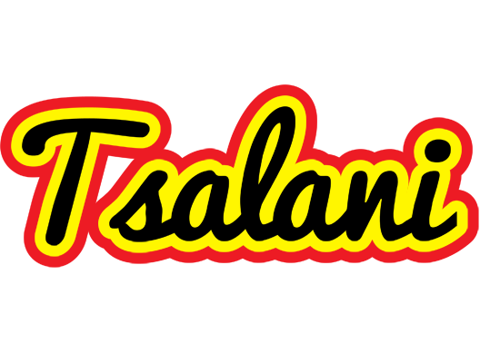 Tsalani flaming logo