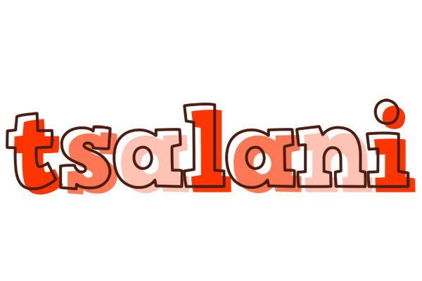 Tsalani paint logo