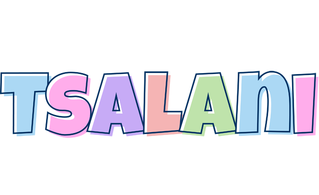 Tsalani pastel logo