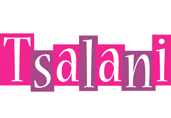 Tsalani whine logo