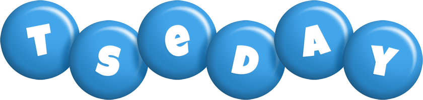 Tseday candy-blue logo