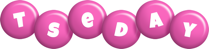 Tseday candy-pink logo