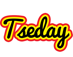 Tseday flaming logo