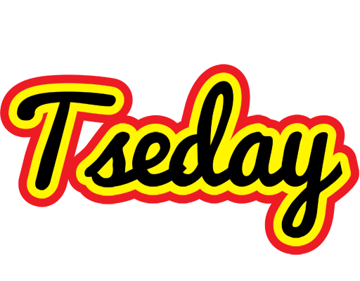 Tseday flaming logo