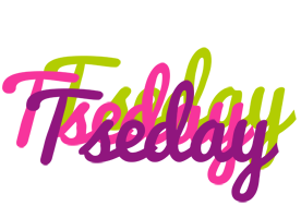 Tseday flowers logo