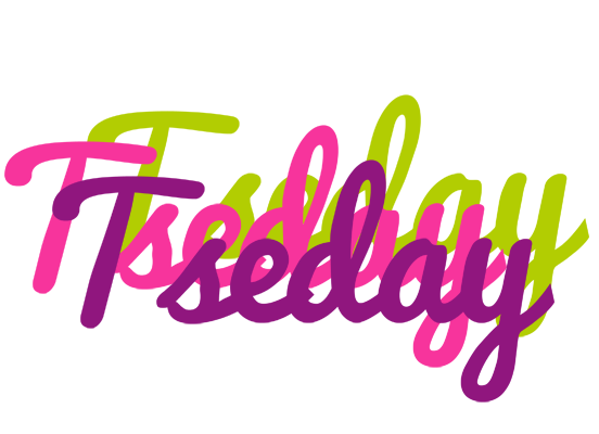 Tseday flowers logo