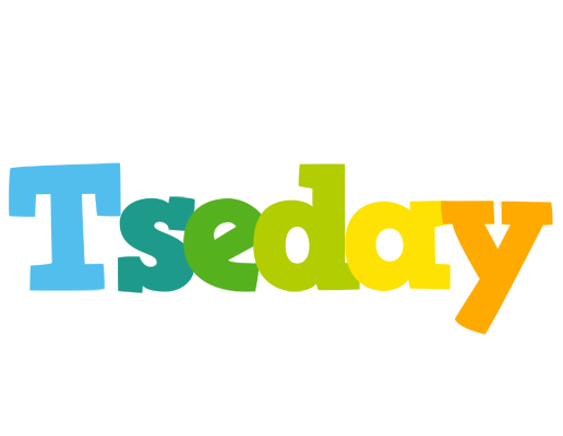 Tseday rainbows logo