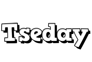 Tseday snowing logo