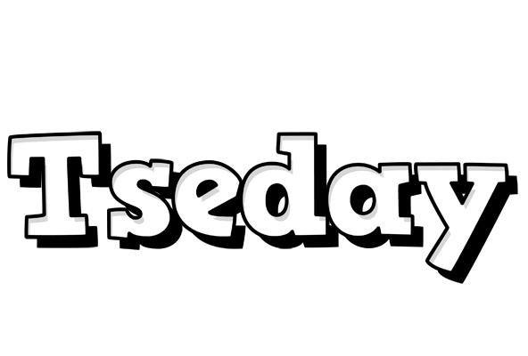 Tseday snowing logo