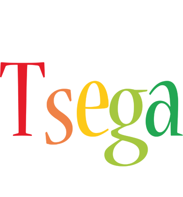 Tsega birthday logo
