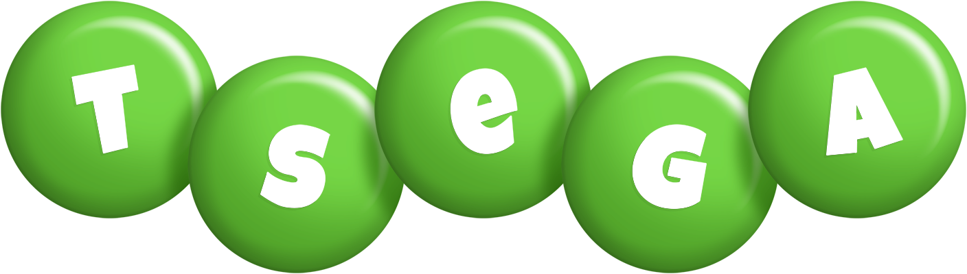 Tsega candy-green logo