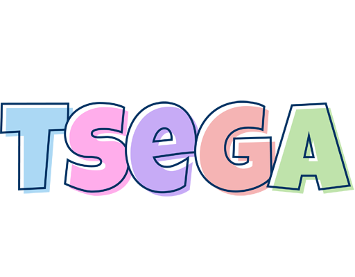Tsega pastel logo