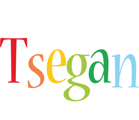 Tsegan birthday logo