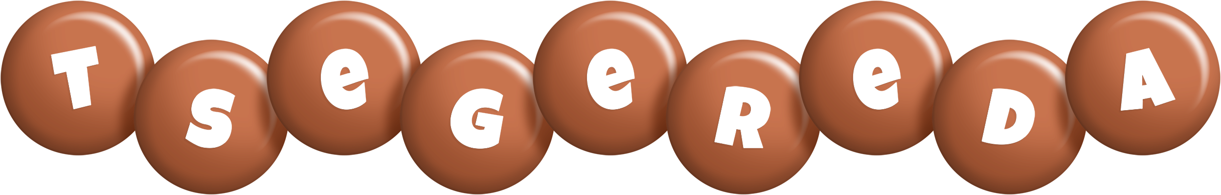 Tsegereda candy-brown logo