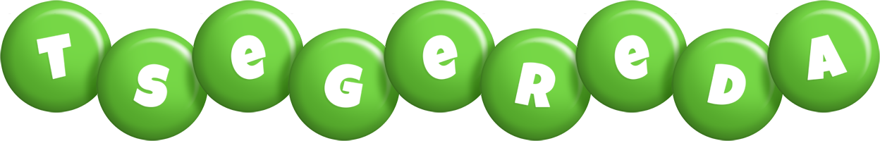 Tsegereda candy-green logo