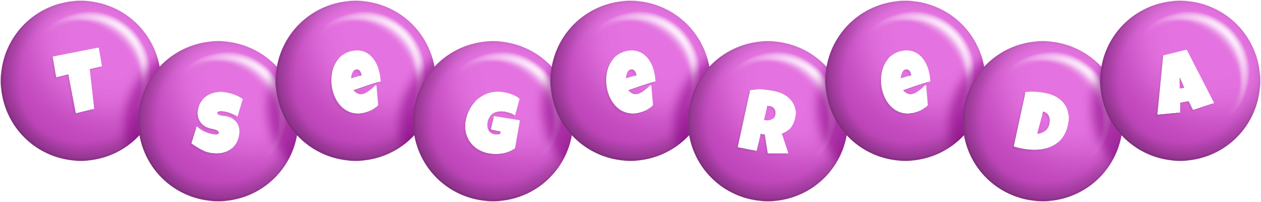 Tsegereda candy-purple logo