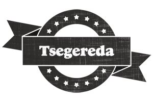 Tsegereda grunge logo