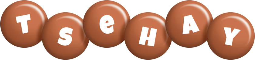 Tsehay candy-brown logo