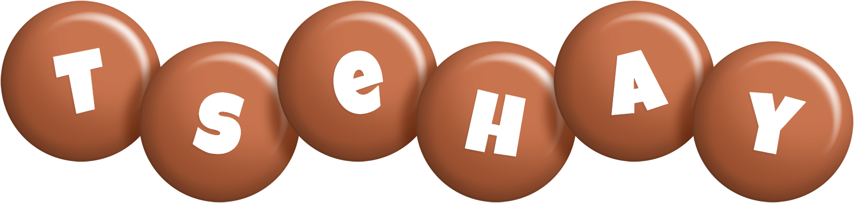 Tsehay candy-brown logo