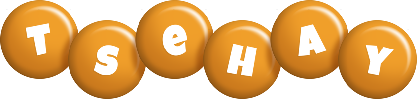 Tsehay candy-orange logo