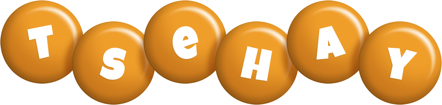 Tsehay candy-orange logo