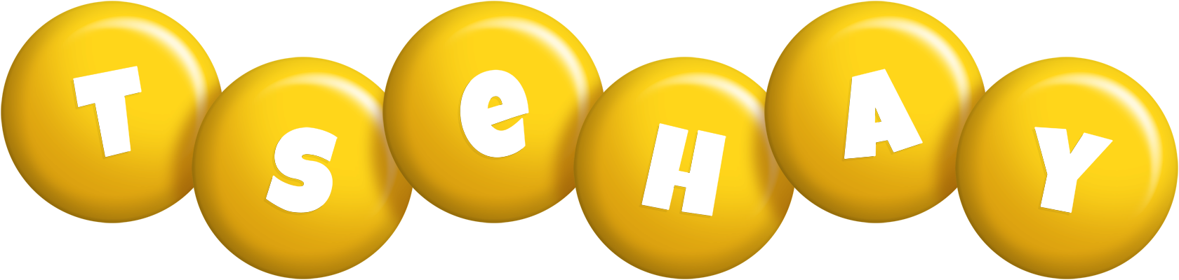 Tsehay candy-yellow logo